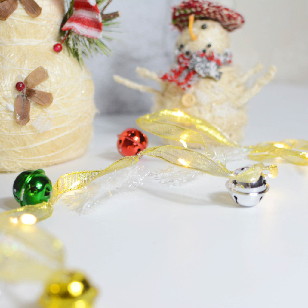 Kotak Sel Lampu Hias Lonceng LED Lampu Berwarna