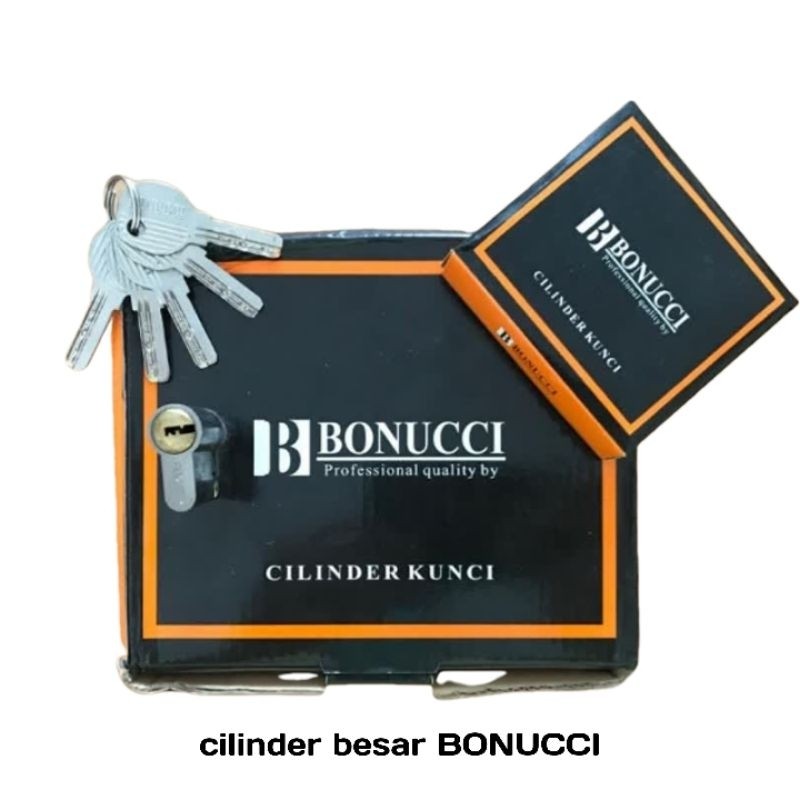 Ready Stock Silinder Kunci Besar Dan Kecil Bonucci / Cylinder Kunci Pintu Bonucci/ Cilinder Kunci