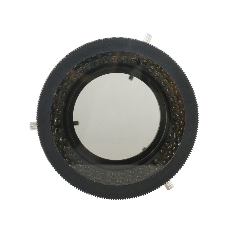 78 LED Cincin Cahaya Iluminator Cahaya Terpolarisasi Polarizer Penglihatan Disesuaikan Illuminator M