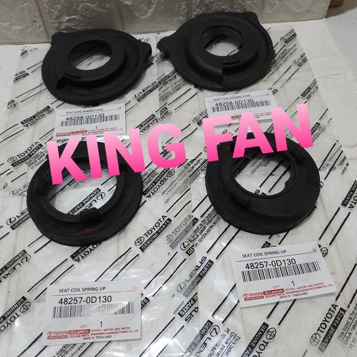 Asli.. Karet Tatakan Per Keong All New Vios New Yaris Asli 4Pc Belakang