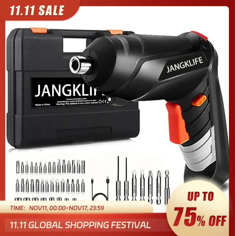 Obeng Listrik Baterai Obeng Tanpa Kabel Isi Ulang Obeng Nirkabel Dampak Kuat Bor Obeng Listrik