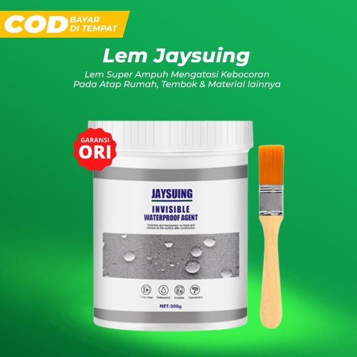 TERLARIS Lem Jaysuing Transparan Anti Bocor Lem Pelapis Perekat Anti Rembes ORI SALE