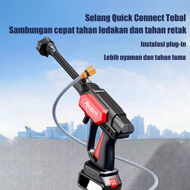 ALAT CUCI MOBIL 150BAR JET CLEANER MESIN CUCI MOBIL ISI ULANG PISTOL AIR LISTRIK MESIN CUCI MOBIL