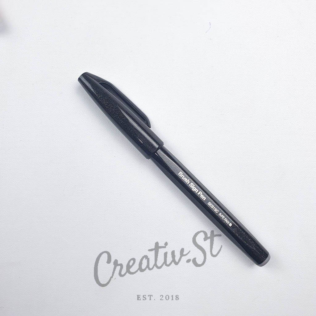 

PENTEL Fude Touch Brush Sn Pen Ses-15C Spidol Kalrafi