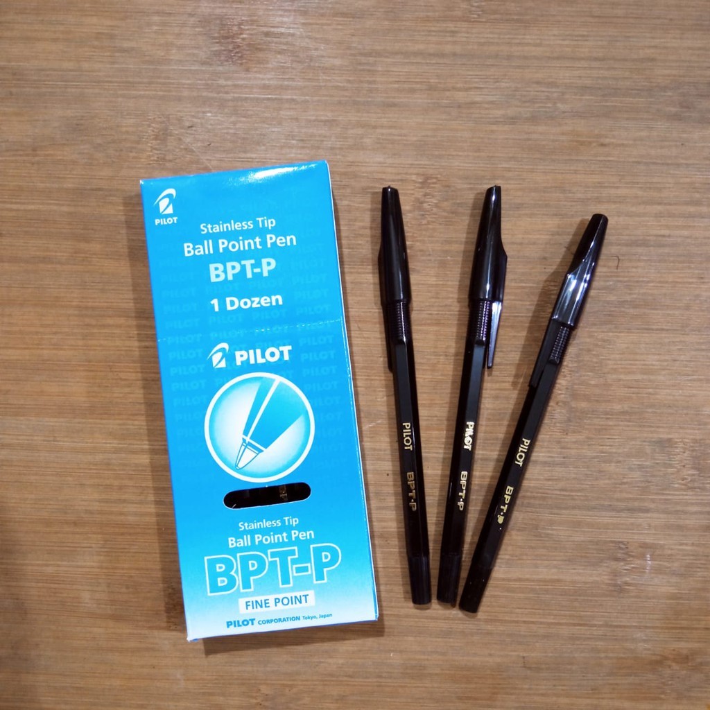 PULPEN PILOT BPTP HITAM / PEN PILOT BPTP HITAM ( 1 LUSIN )