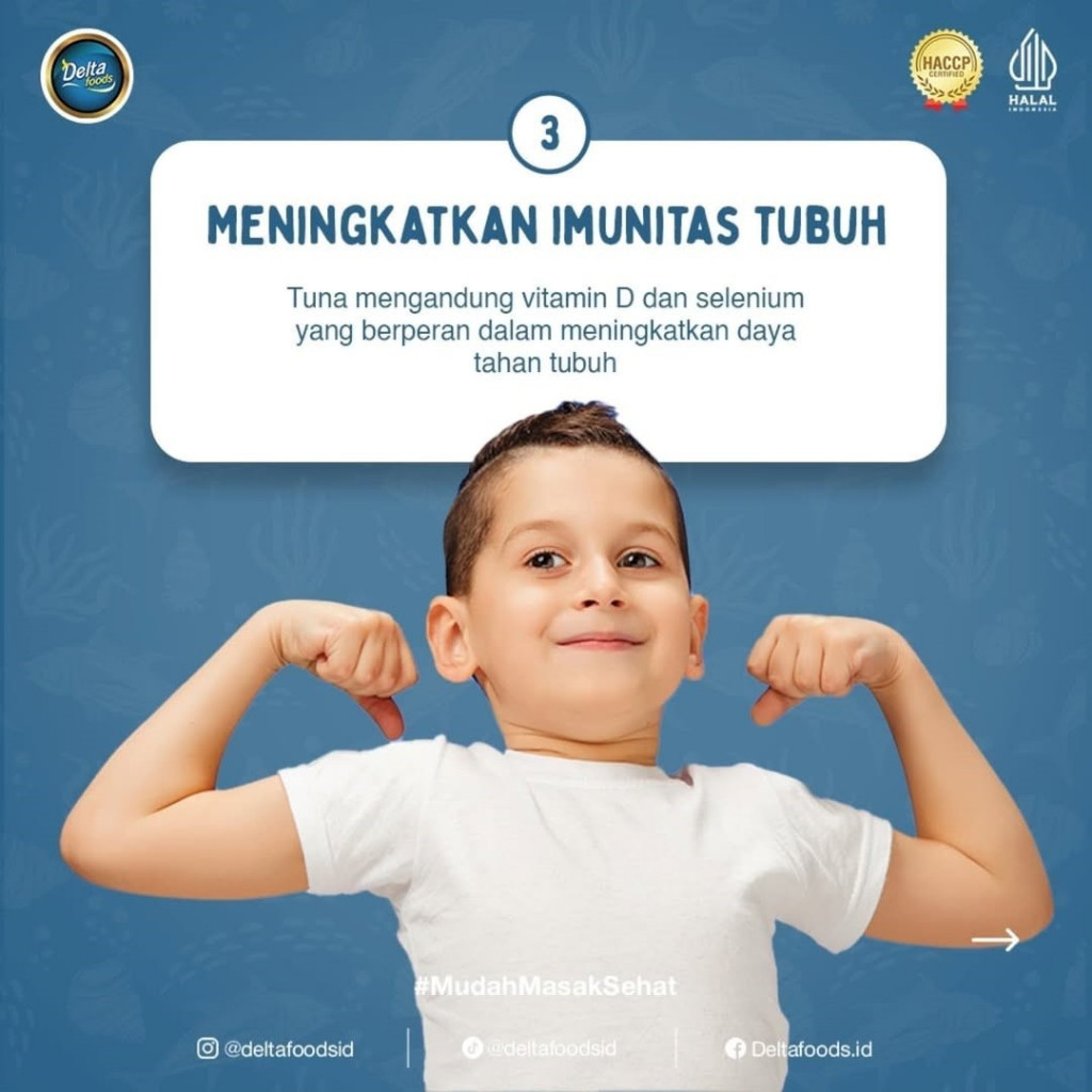 

Deltafoods - Ikan Tuna Dengan Minyak Kanola DeltaFoods Bundling 5