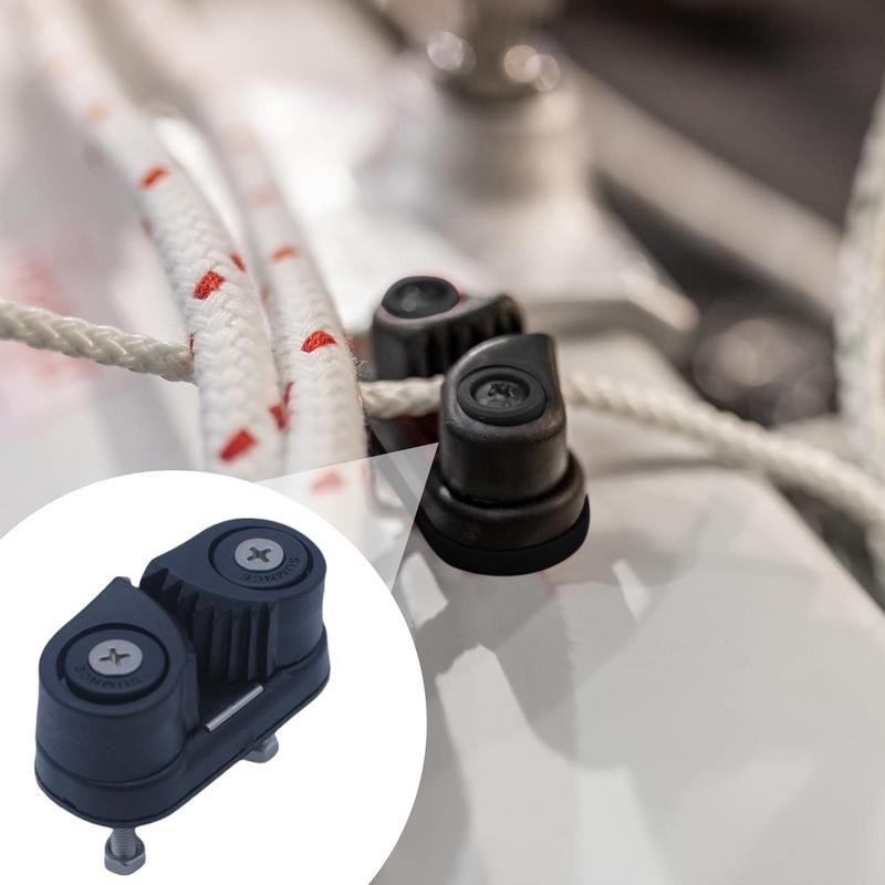 Kayak Cam Cleat Multipurpose Portable Boat Cam Cleats Lightweight Boat Accessories Black Boat Cam Cl