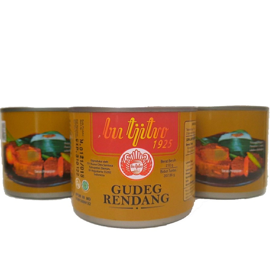 

Gudeg Kaleng Bu Tjitro Paket Ekonomis All Varian - Isi 2Pcs
