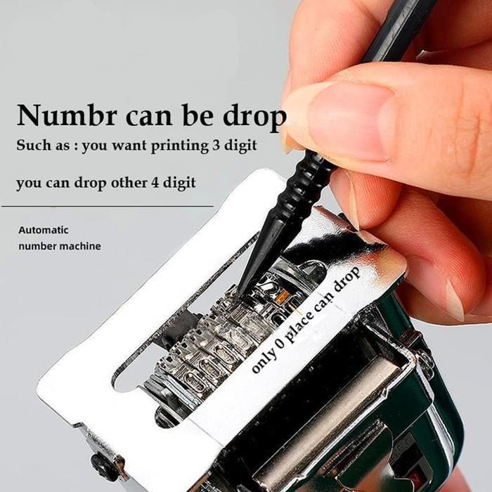 

Tkj - Numbering Machine / Automatic Numbering / Mesin Penomor 8 Digit Combo