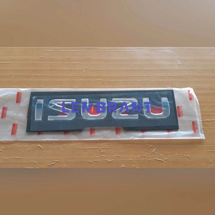 Emblem Decal Isuzu Bagian Depan Isuzu Traga Ori Genuine Part