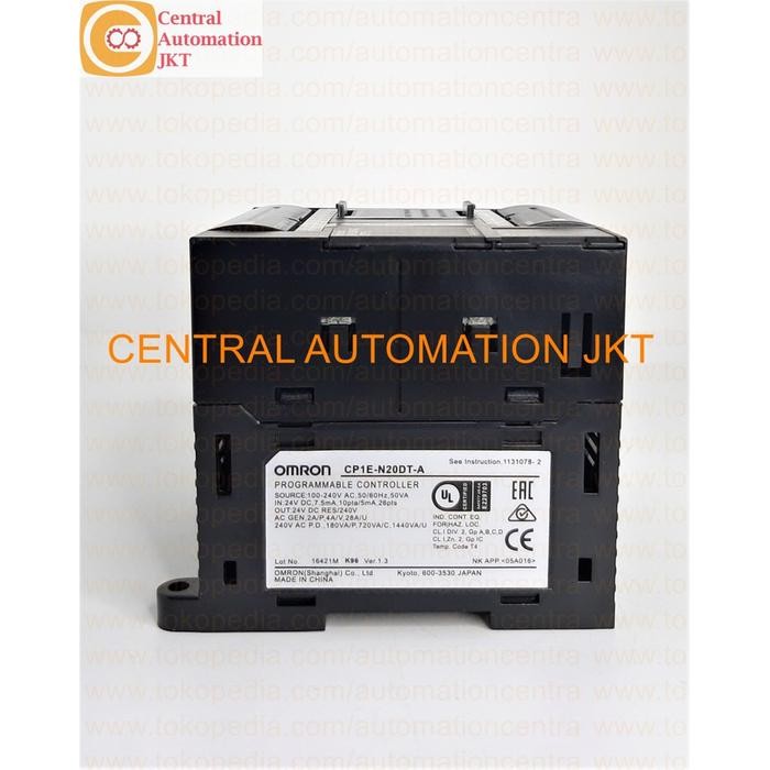PLC OMRON CP1E-N20DT-A PLC OMRON CP1E N20DT A