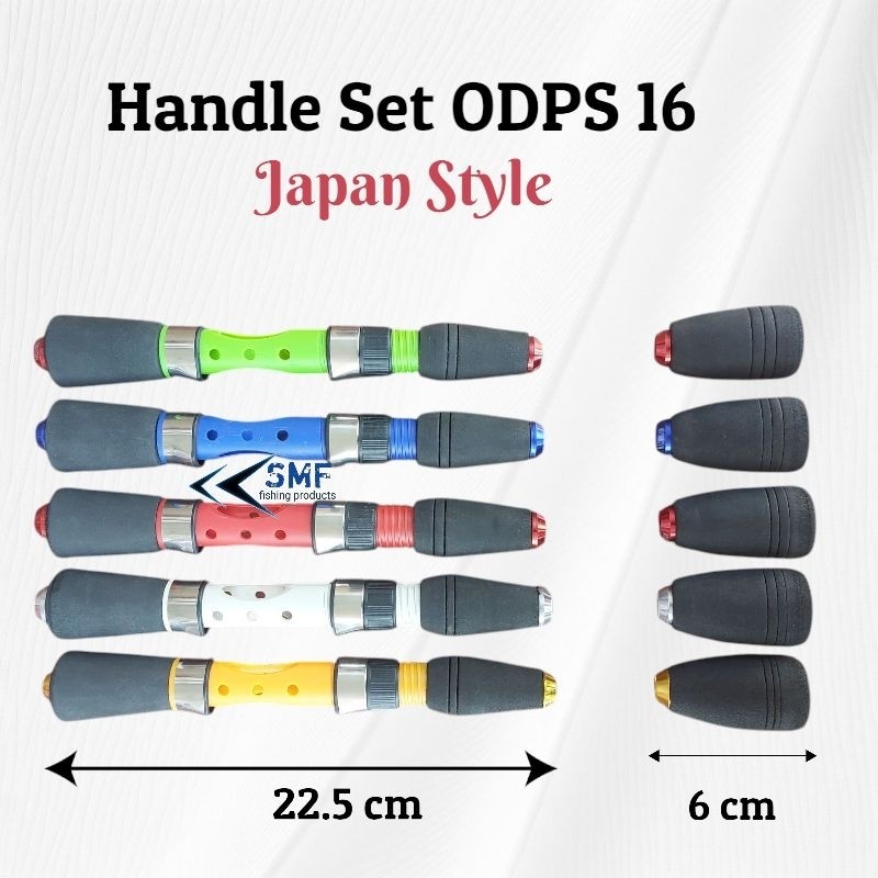Gagang Joran ODPS Japan Style / Handle Set Busa Spinning