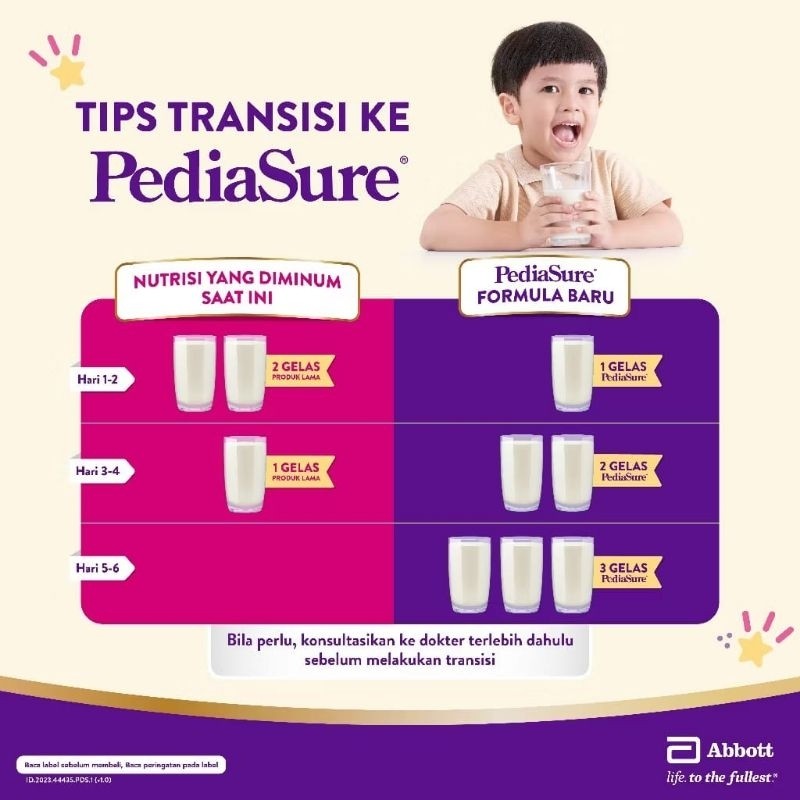 

PediaSure Vanila & Coklat 800g (1-10th) Nutrisi pertumbuhan