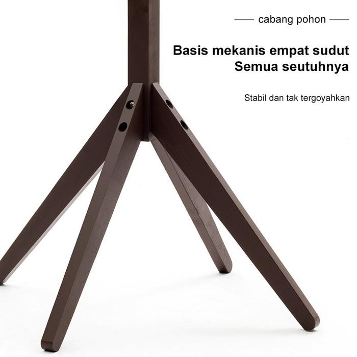 Gantungan Baju Berdiri Stand Gantungan Baju Dari Cabang Pohon Stand Hanger Kayu Gantungan Berdiri