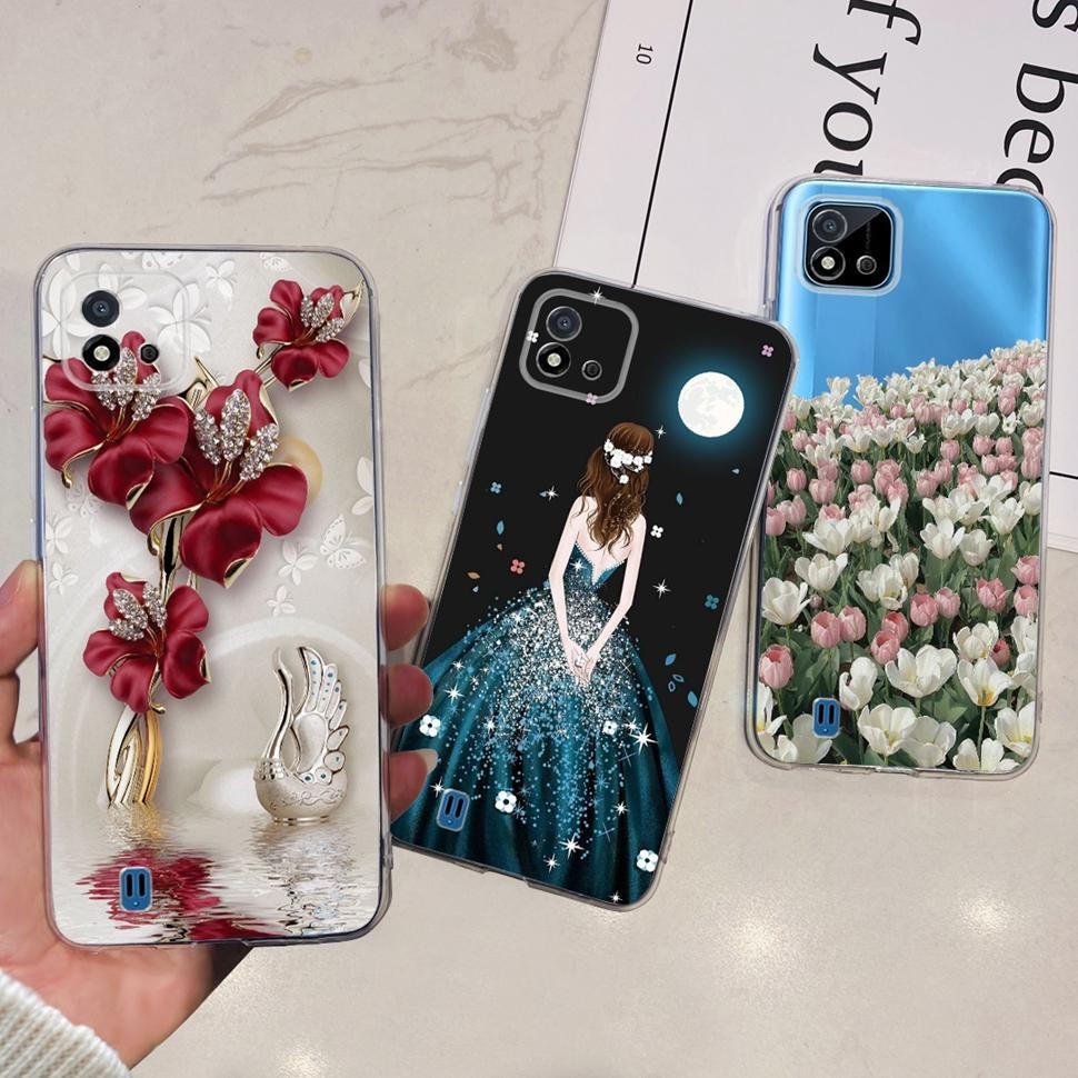 Phone Protect Shell For Realme C20 Case Soft Silicone Back Cover Case For Realme C11 2021 C20 A C 20