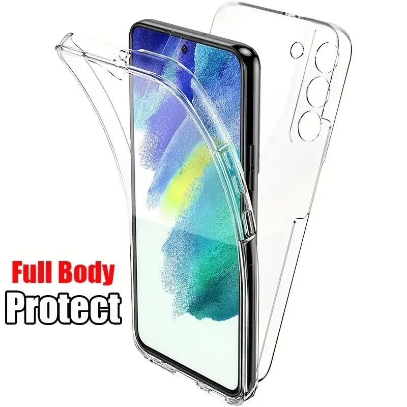 360 Full Body Cover Silicone Case For Samsung Galaxy A71 A51 A31 A21S A11 A82 A72 A52 A42 A32 A22S