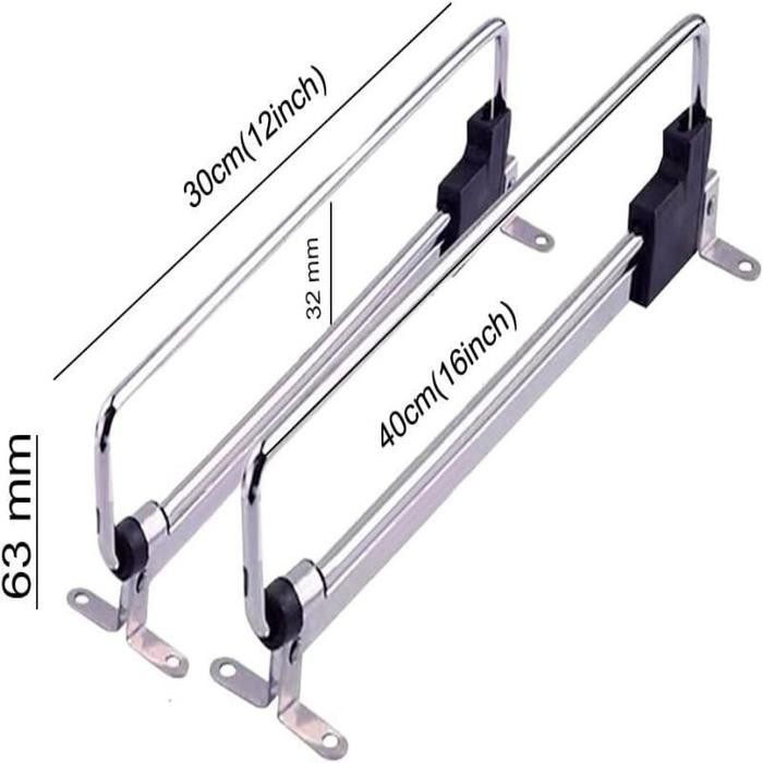 Vinnatsu-Gantungan Baju Geser Lemari Gantungan Baju Geser Lemari Pakaian Gantungan Baju Lemari Tarik
