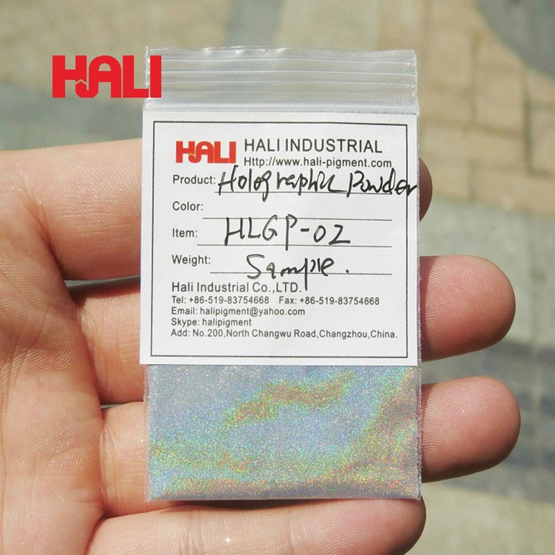 Holographic effect pigment chameleon pigment hologram flakes Rainbow pigment powder form widely used