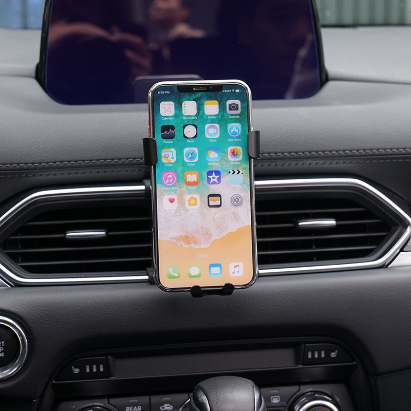 Car mobile phone holder gps holder air vent mount stand bracket phone clip for Mazda CX5 CX-5 CX8 CX