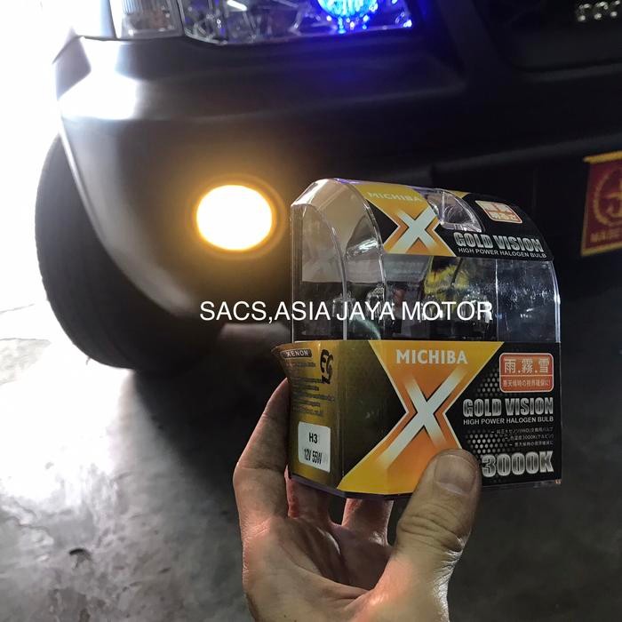 Bohlam Foglamp Halogen Michiba Kuning Jdm Style Khusus Xtrail T30