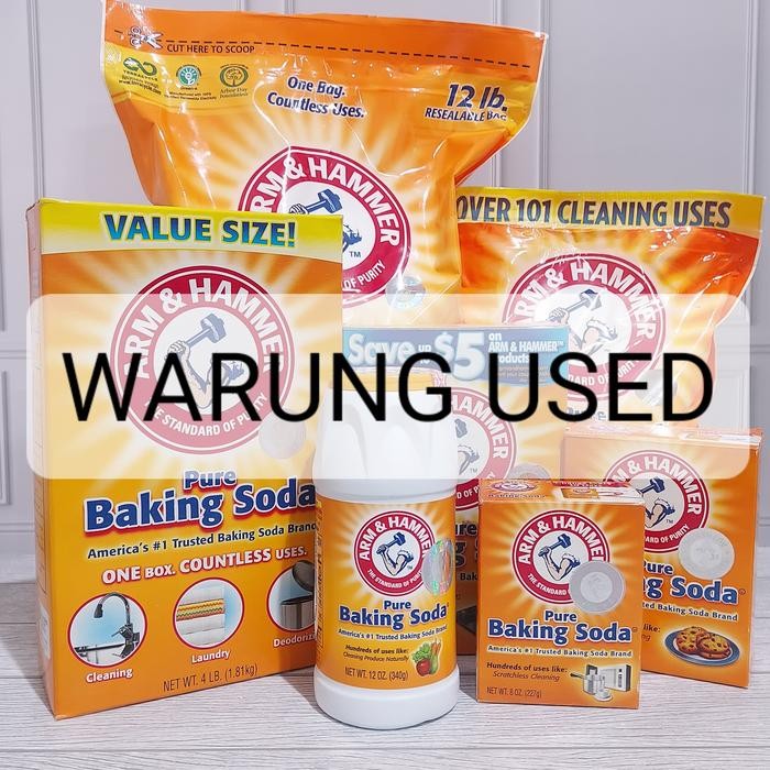 

G&C BAKING SODA MERK ARM & HAMMER BAKING SODA 2.26 KG MADE IN USA 2.26KG