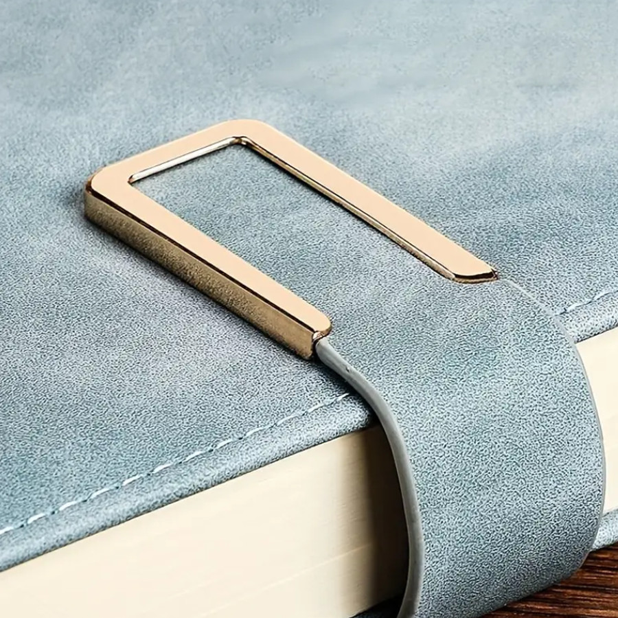

Vintage A5 Leather Notebook With Personalized Soft Cover - Perfect For Business Meetings And College