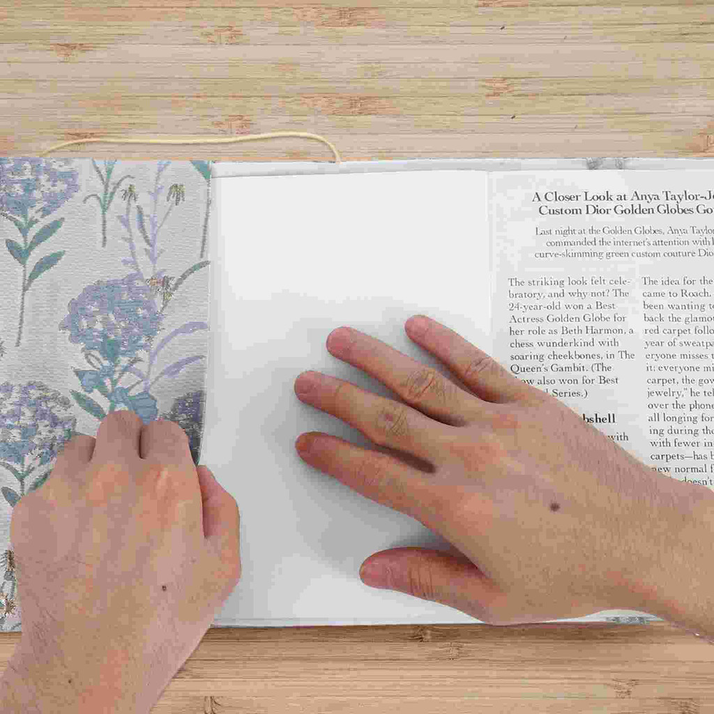 

A5 Cloth Book Cover Protective Notebook Case Handmade Student Book Protector Writing Pad Sleeve