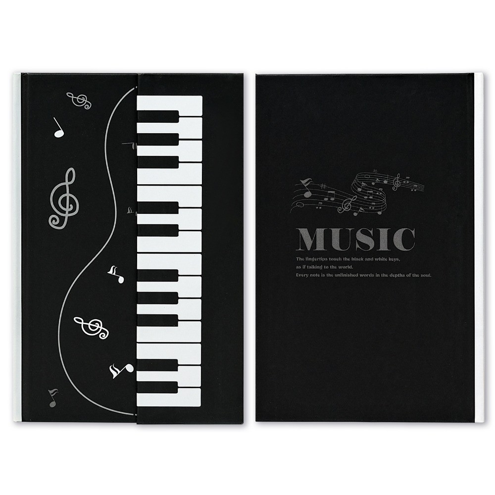

New Creative Piano Key Cover Magnetic Notebook Portable Best-Selling Notebook For Student Office