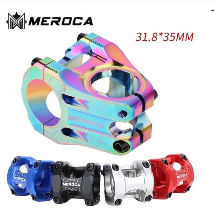 Stang Stem Sepeda Pendek 31.8mm Panjang 35mm untuk MTB AM XC DH Trail Enduro