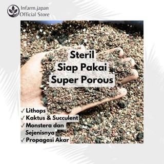 Japan Soil Media Tanam Lithops Secculent Kaktus Anthurium Monstera Philodendron Tanpa Tanah Siap
