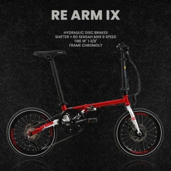 Sepeda Avand Folding 16" Re-Arm Ix