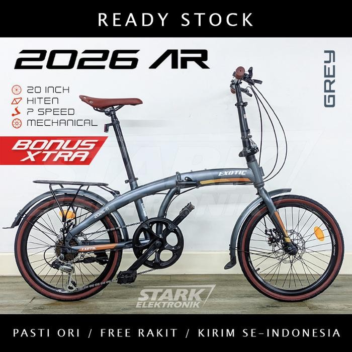 Exotic 2026 Ar Sepeda Lipat Folding Bike