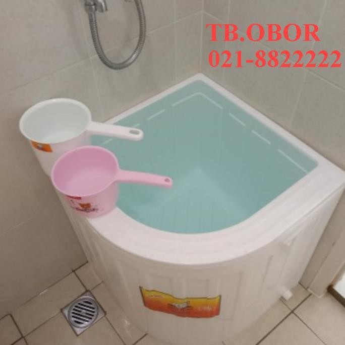 Gentong Bak Mandi Ember Besar Jumbo Xtra PVC Lux Walrus Putih