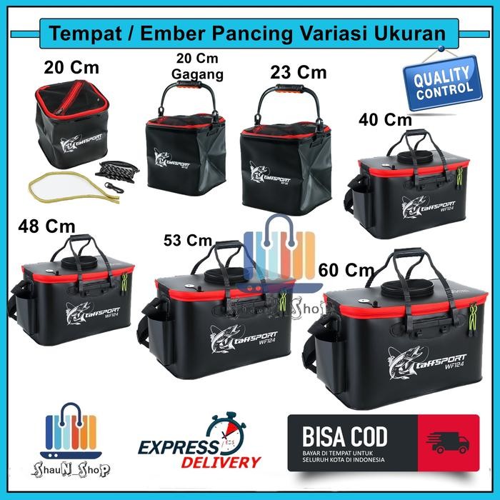PREMIUM Tas Pancing Tempat Untuk Udang/Tas Mancing Perlengkapan Memancing / Tempat Umpan Ikan Hidup
