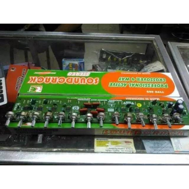 RB2233 Kit aktif crossover 4 way stereo