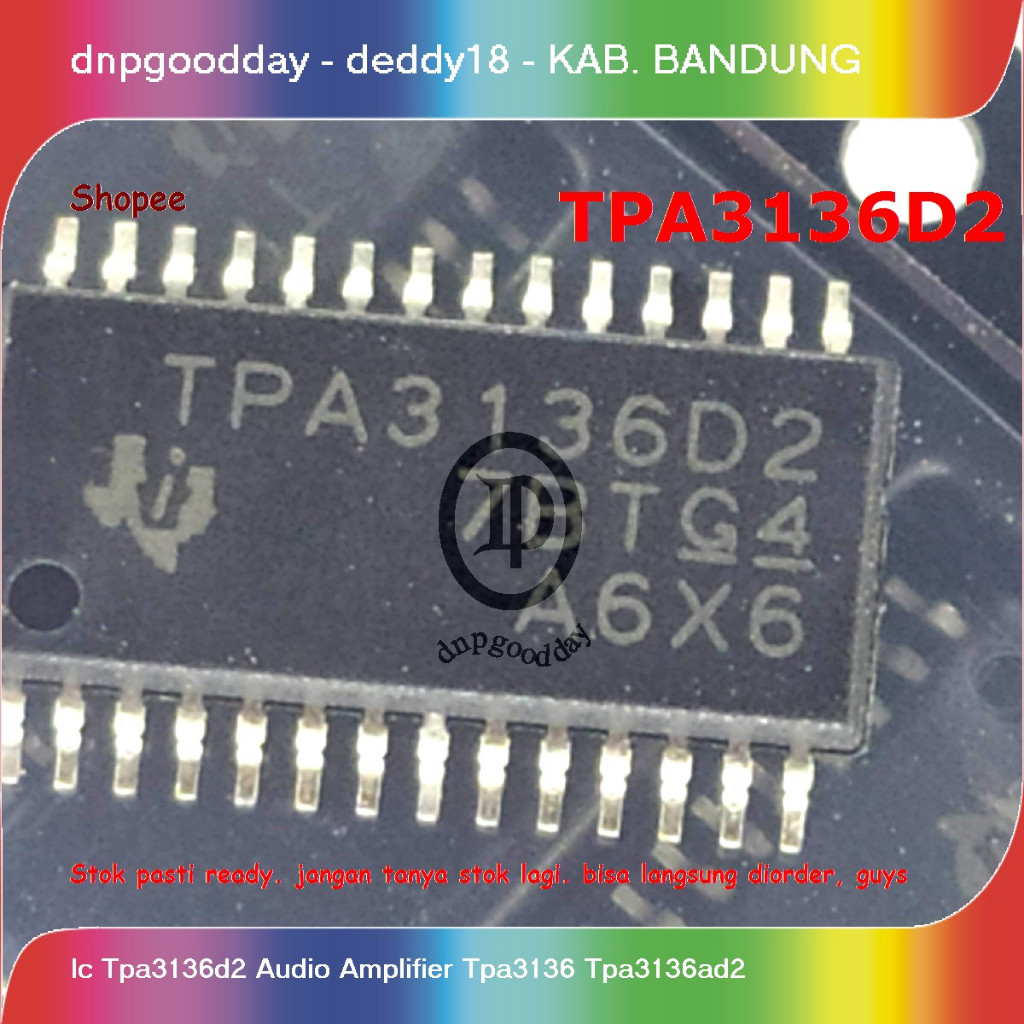 RB2233 Ic Tpa3136d2 Audio Amplifier Tpa3136 Tpa3136ad2