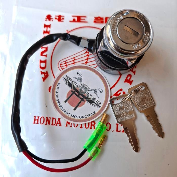 PREMIUM kunci kontak besi taiwan kabel 2 PLATINA cb100 cb125 Cb 100 125 s90