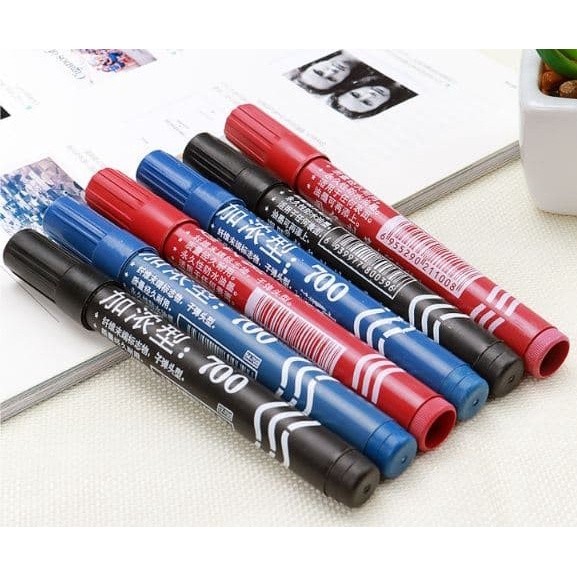 

Jual Spidol Permanen Permanent Marker Alat Tulis Spidol Hitam Biru Merah