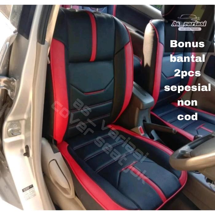 PREMIUM sarung jok mobil brio satya full set jok 2baris bahan oscar super