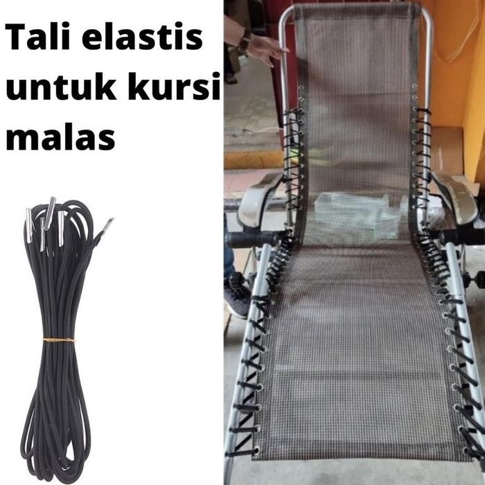 PREMIUM READY STOK Tali Elastis / Pengganti Tali Bungee Kursi Malas Lipat