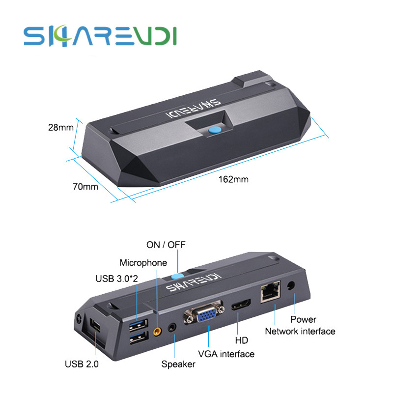 R1 Pro Quad-core 2.0Ghz Zero Client 1G RAM 8G Flash Computing Thin Client Cloud Terminal Virtual Com