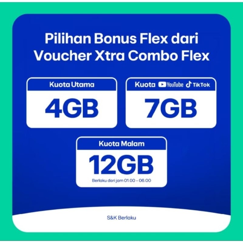 RB2233 Kartu Perdana XL Xtra Combo Flex Duo L Kuota besar Murah COD Bisa Seluruh Indonesia 24 jam