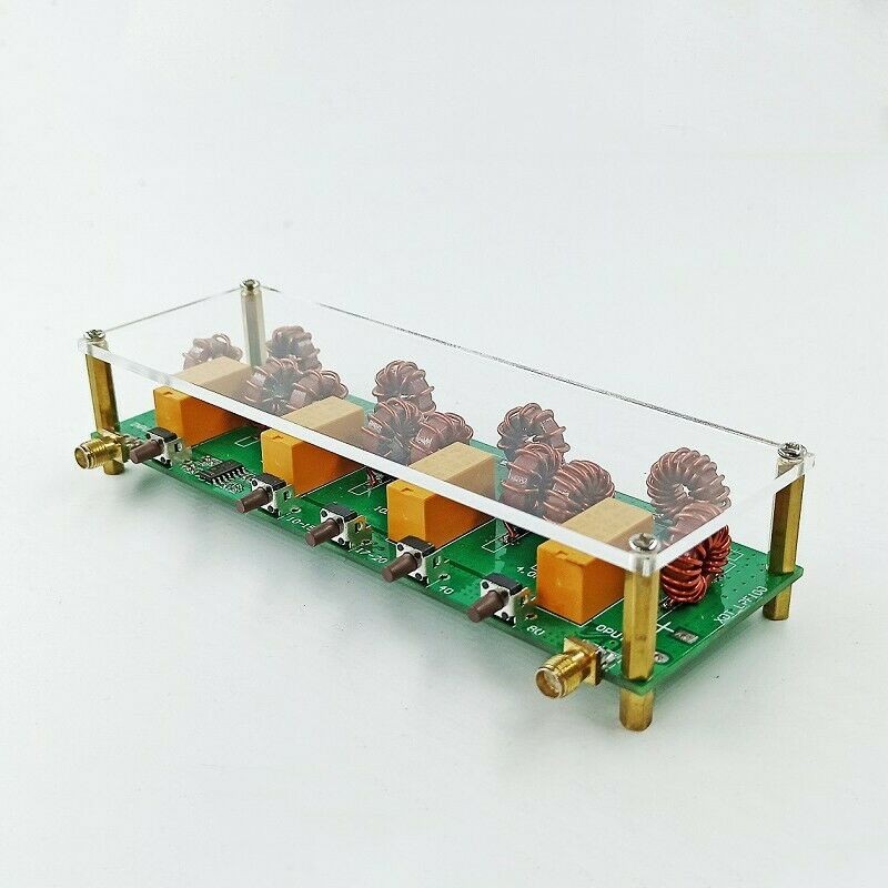 1.8-30MHz LPF-100 Shortwave HF Filter LPF For Shortwave Power Amplifiers Radios 5 Band 100W CW，200W 