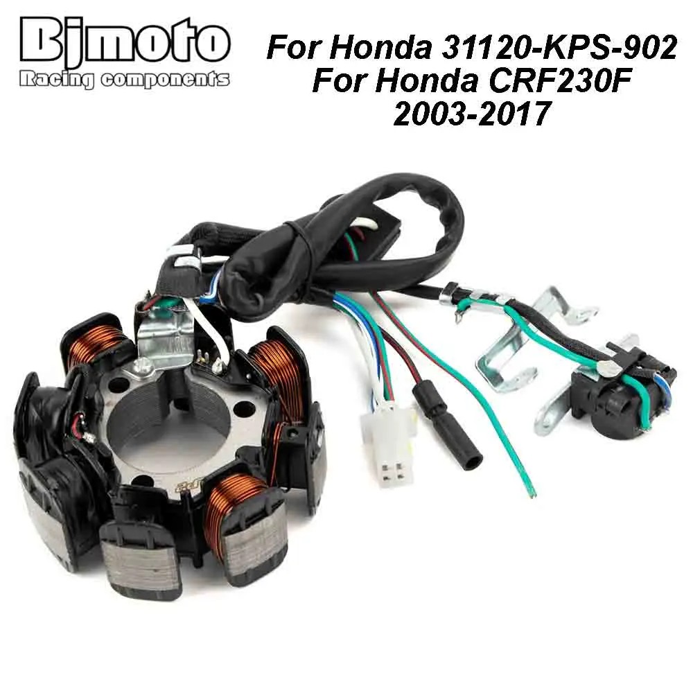 Kumparan Stator Pengapian Magneto Sepeda Motor untuk Honda CRF230F CRF 230F 230 F 2003 - 2017 2016 2