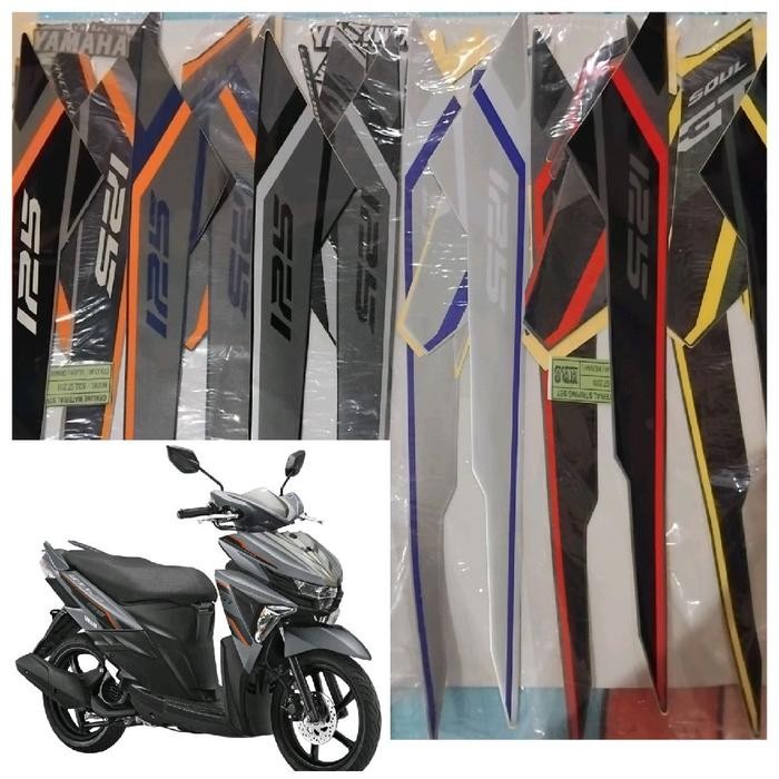 Stiker body Mio soul GT 125 2017-2018 / Striping motor mio soul Gt 125 2018