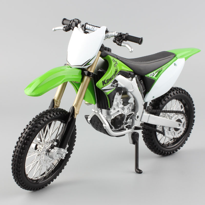 1/12 Maisto KAWASAKI KX450F Kotoran Motocross Enduro Sepeda Skala Sepeda Motor Mainan Diecast Model 