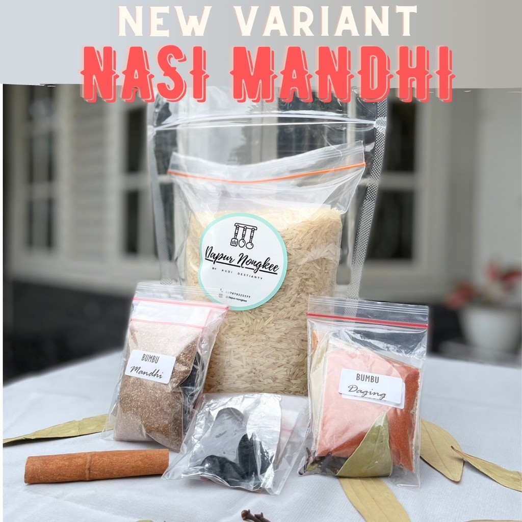 

SANS Nasi Mandhi Beras Basmati 1kg dengan Bumbu Nasi Mandhi Nasi Mandhi Instan