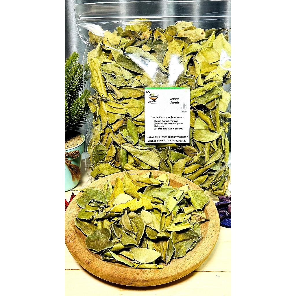 

SANS Daun Jeruk Kering Wangi 250 Gram Rempah Bu Risma