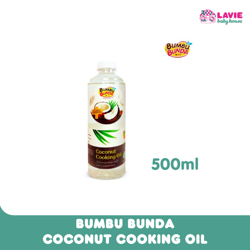 

SANS Bumbu Bunda Elia Coconut Cooking Oil 500ml-minyak MPASI