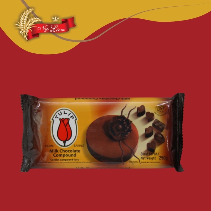 

SANS TULIP Milk Chocolate Compound 250 gram